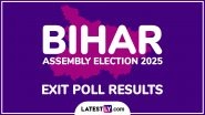 Bihar Exit Poll Results 2025 by TIF Research: Nitish Kumar-Led NDA Set for Comfortable Majority, Mahagathbandhan Struggles to Catch Up; Check Party-Wise Seat Projection Here Bihar Exit Poll Results 2025 by TIF Research: Nitish Kumar-Led NDA Set for Comfortable Majority, Mahagathbandhan Struggles to Catch Up; Check Party-Wise Seat Projection Here