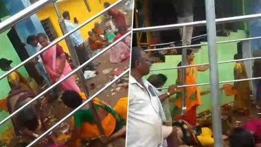 Kasibugga Stampede: 9 Devotees Dead in Stampede at Venkateswara Swamy Temple in Andhra Pradesh; PM Narendra Modi, CM Chandrababu Naidu and Others Express Grief (Watch Video)