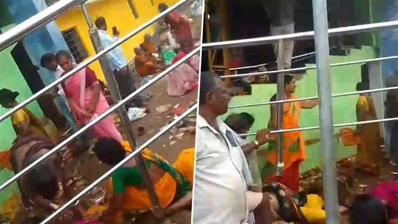pmModi swamy Temple Stampede