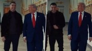 &lsquo;Two GOATS&rsquo;: White House Shares Video of Donald Trump and Cristiano Ronaldo Sharing Jovial Moment