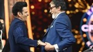 &lsquo;Kaun Banega Crorepati 17&rsquo;: Manoj Bajpayee Recalls First Ever Meeting With Amitabh Bachchan 28 Years Ago on &lsquo;KBC&rsquo;, Actor Says &lsquo;Time Stopped and My Mind Went Blank&rsquo; (Watch Video)