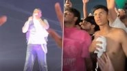 &lsquo;Tauba Tauba&rsquo; Singer Karan Aujla&rsquo;s Calm Reaction Wins Hearts After Fan Throws T-Shirt at Him During 2025 Rolling Loud India Performance in Navi Mumbai (Watch Video)