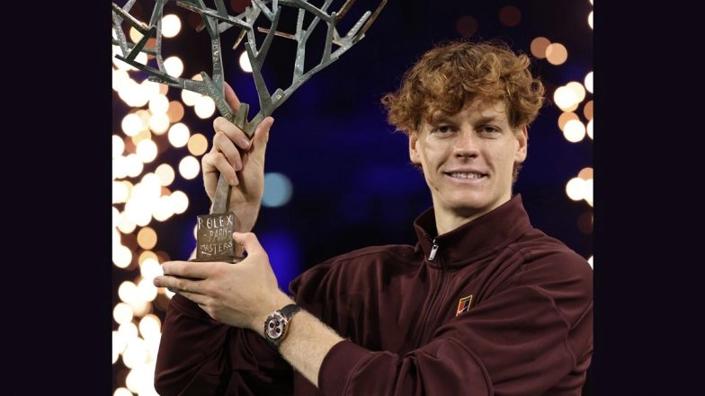 Paris Masters 2025: Jannik Sinner Captures Maiden Title After Win Over Felix Auger-Aliassime, Regains World Number One Ranking