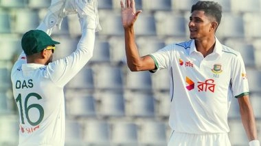 BAN vs IRE 1st Test 2025: Mahmudul Hasan Joy and Najmul Hossain Shanto Score Centuries As Bangladesh Decimate Ireland by Innings and 47 Runs in Sylhet
