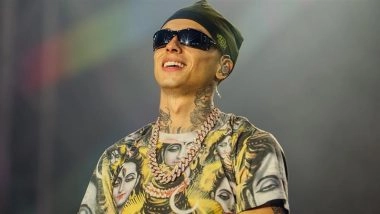 Rolling Loud India 2025: British Rapper Central Cee Wears Lord Shiva T-Shirt During Debut Performance in Mumbai, Desi Fans REACT! (See Pics)