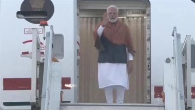PM Narendra Modi Returns to Delhi After Concluding G20 Summit in South Africa (Watch Video)