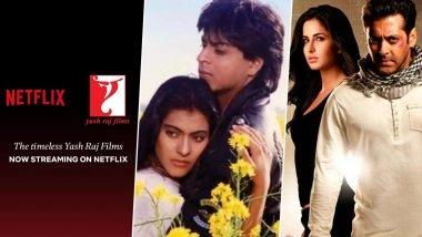 Yash Raj Films Partners With Netflix: From Shah Rukh Khan’s ‘DDLJ’ and ‘Mohabbatein’ to Salman Khan’s ‘Sultan’ and ‘Ek Tha Tiger’, OTT Giant To Bring Bollywood’s Best to Global Audiences