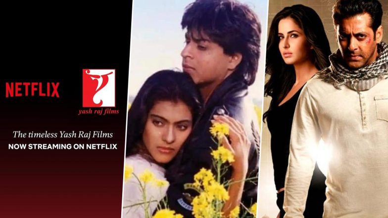 Yash Raj Films Partners With Netflix: From Shah Rukh Khan’s ‘DDLJ’ and ‘Mohabbatein’ to Salman Khan’s ‘Sultan’ and ‘Ek Tha Tiger’, OTT Giant To Bring Bollywood’s Best to Global Audiences