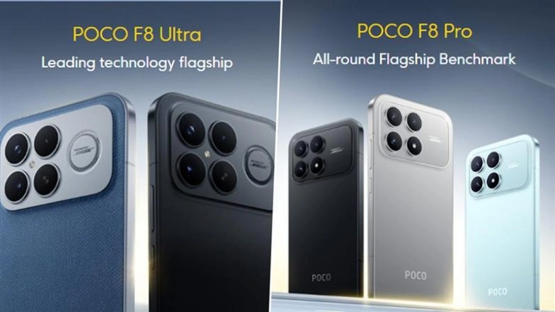 POCO F8 Pro, POCO F8 Ultra Global Launch on November 26, Coming With Similar Design as Redmi K90 and Redmi K90 Pro Max; Check details