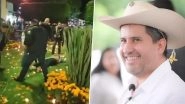 Carlos Manzo Rodriguez Assassinated: Uruapan Mayor Shot Dead During Day of the Dead Celebrations in Mexico, Disturbing Video Surfaces