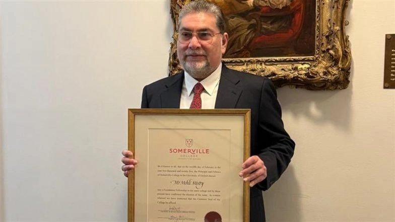 Mehli Mistry Steps Down As Trustee of Tata Trusts Following Internal Rift, Recalls Commitment to Ratan Tata