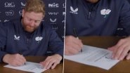 England Wicketkeeper-Batter Jonny Bairstow Signs Three-Year Extension With Yorkshire County Crickey Club (Watch Video) England Wicketkeeper-Batter Jonny Bairstow Signs Three-Year Extension With Yorkshire County Crickey Club (Watch Video)