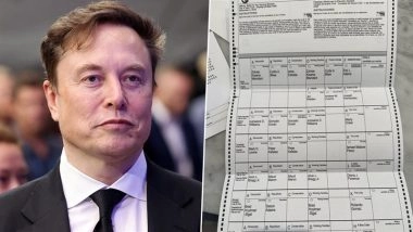 NYC Mayor Election 2025: Elon Musk Calls Ballot Form Showing Zohran Mamdani’s Name Twice a ‘Scam’, Netizens Fact-Check Him