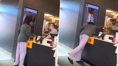 Michigan Woman Throws Boiling Coffee on McDonald’s Manager After Hour-Long Wait Over Canceled Order; Police Seek Public’s Help to Find Her as Video Goes Viral