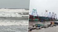 Cyclone Ditwah Update: Red Alert in Northern Tamil Nadu and Puducherry As Cyclonic Storm Approaches (Watch Videos)