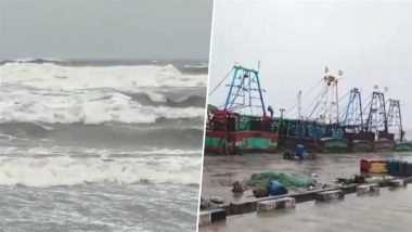 Cyclone Ditwah Update: Red Alert in Northern Tamil Nadu and Puducherry As Cyclonic Storm Approaches (Watch Videos)