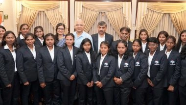 High Commissioner of India to Sri Lanka Hosts Unbeaten Indian Visually Impaired Women’s Cricket Team in Colombo