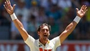 Mitchell Starc Claims 17th Five-Wicket Haul in Tests, Star Australia Pacer Achieves Feat During AUS vs ENG 1st Ashes 2025-26 Test (Watch Video)
