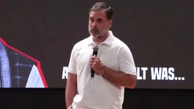 Rahul Gandhi Drops ‘H Files’ at Press Conference, Alleges 2024 Haryana Assembly Elections Were ‘Stolen’ (Watch Videos)