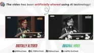 Did Indian Army Chief General Upendra Dwivedi Say That Trishul Exercises Are Nothing but Political Theatre Before Bihar Assembly Elections 2025? PIB Fact Check Debunks AI-Generated Fake Video
