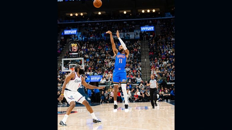 Oklahoma City Thunder Beat LA Clippers In NBA 2025-26; Shai Gilgeous-Alexander Stars With 30 Points As OKC Go Top Of Western Conference Points Table