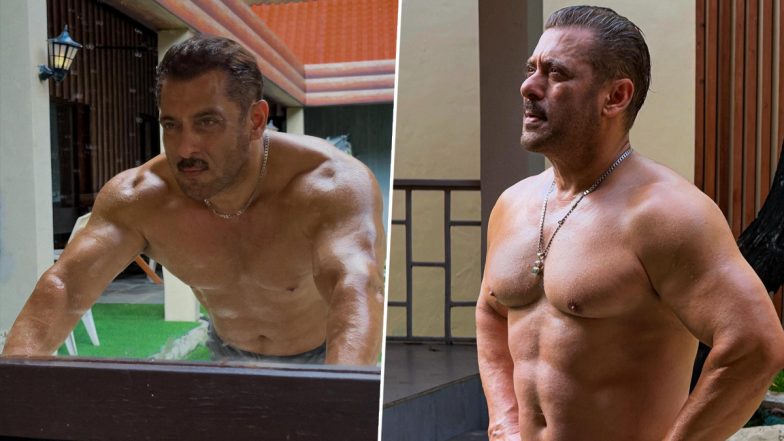‘Yeh Bina Chhode Hai’: Salman Khan Drops Shirtless Pic With Powerful Caption, Fans Praise His Incredible Fitness (View Post)