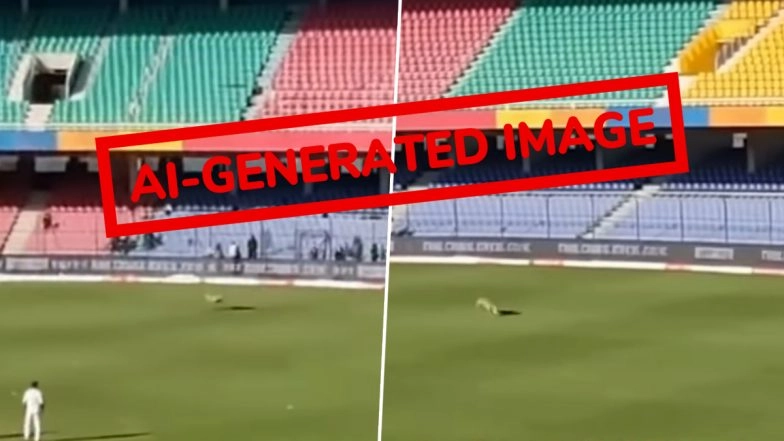 Fact Check: Did Leopard Interrupt Ranji Trophy Match in Dharamshala? Here's The Truth Behind Viral Instagram Video