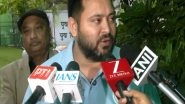 India News | "No Place for Violence:" RJD Leader Tejashwi Yadav on Mokama Violence