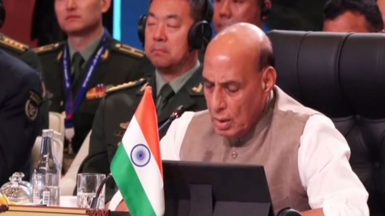 World News | Rajnath Hails ASEAN-led Forum as 'cornerstone of Indo-Pacific Peace', Pitches India's MAHASAGAR Vision for Inclusive Security