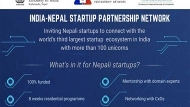 World News | Indian Embassy in Kathmandu Opens Applications for Cross-border Startup Initiative