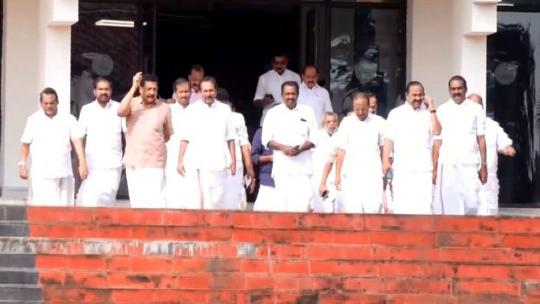 India News | Thiruvananthapuram: Opposition Walks out of Kerala Assembly over Sabarimala Gold Theft Case