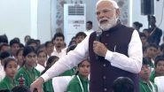 India News | Chhattisgarh: PM Modi Holds Roadshow in Nava Raipur, Interacts with 2500 Children