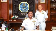 India News | Vice Admiral B Sivakumar Assumes Charge as the Chief of Materiel-Indian Navy
