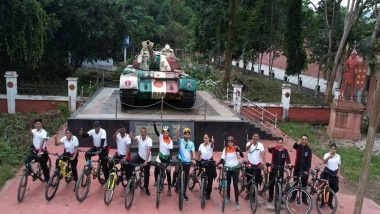 Sports News | Nation Celebrates Sardar Patel's 150th Birth Anniversary with Cycling Expeditions Across India