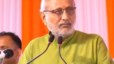 India News | Vice-President Radhakrishnan to Visit Kerala from November 3-4