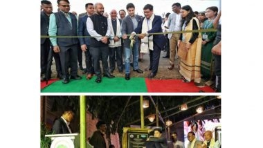 India News | Jyotiraditya Scindia Lays Foundation Stone for Integrated Sohra Tourism Circuit Under PM-DevINE