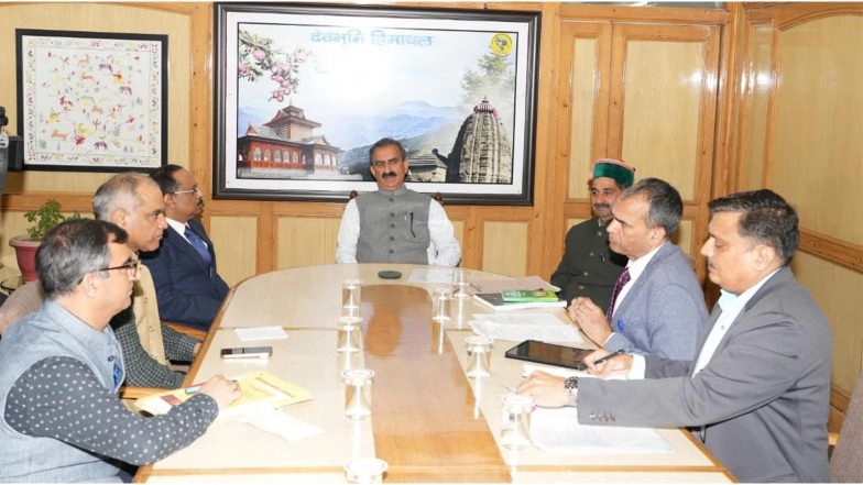 India News | Himachal CM Sukhu to Launch Statewide 'anti-Chitta' Campaign from Nov 15 to Combat Drug Menace