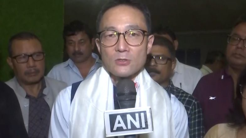 World News | Japan's Diplomat, Noriaki Abe Interacts with Assam BJP Spokesperson