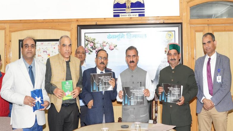 India News | Sukhu Releases Two Data-driven Publications of Statistical Department