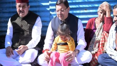 India News | Uttarakhand CM Dhami Visits Rudraprayag on Occasion of Festival 'Igas'