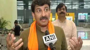 India News | Bihar: BJP MP Manoj Tiwari Alleges Attack on Convoy by RJD Workers During Poll Campaigning in Dumraon