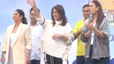 Entertainment News | Archana Puran Singh, Huma Qureshi, Shefali Shah and Sunil Grover Flag off Sekhon IAF Marathon 2025