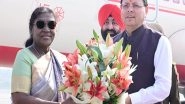 India News | Uttarakhand: President Droupadi Murmu Receives Warm Welcome in Dehradun
