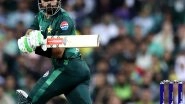 Sports News | Babar Azam Surpasses Virat Kohli and Rohit Sharma to Top T20I Fifty-plus Scores List