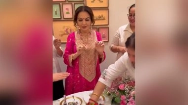 Entertainment News | Nita Ambani Celebrates Her 62nd Birthday with Adorable Surprise from Staff
