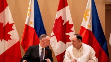 World News | Philippines, Canada to Sign Key Defense Pact Amid South China Sea Tensions