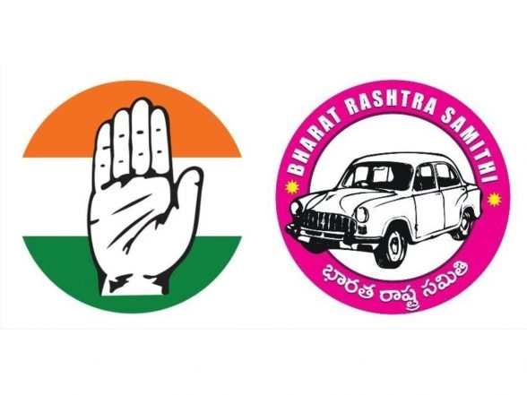 India News | Congress, BRS Workers Clash over Party Office in Telangana