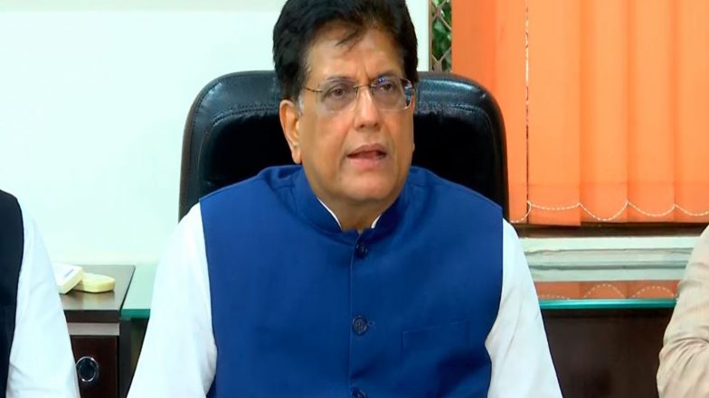 India News | Union Minister Piyush Goyal Holds Review Meeting with Senior Officials from BMC, MMRDA, MHADA