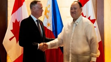 World News | Canada, Philippines Sign Defense Pact to Boost Military Cooperation in Indo-Pacific