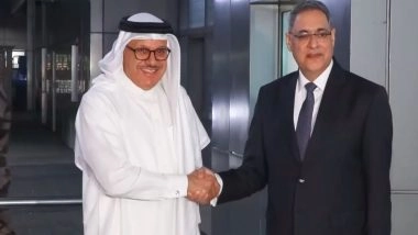 World News | Bahrain Foreign Minister Arrives in India to Co-chair 5th High Joint Commission Meeting